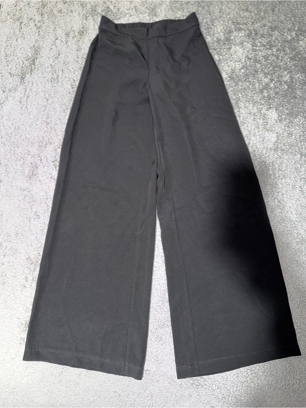 Philosophy Black Wide Leg Pants